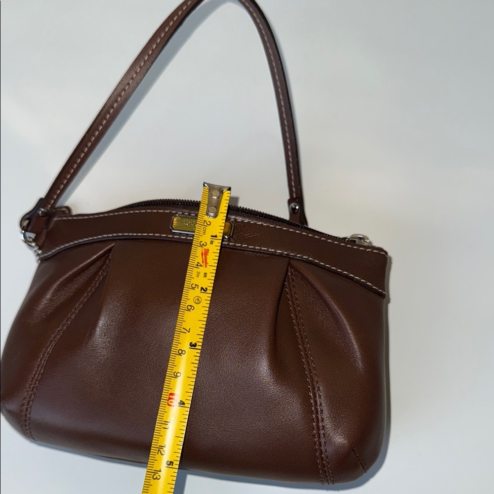 Coach Leather Wristlet  Brown - Picture 8 of 9